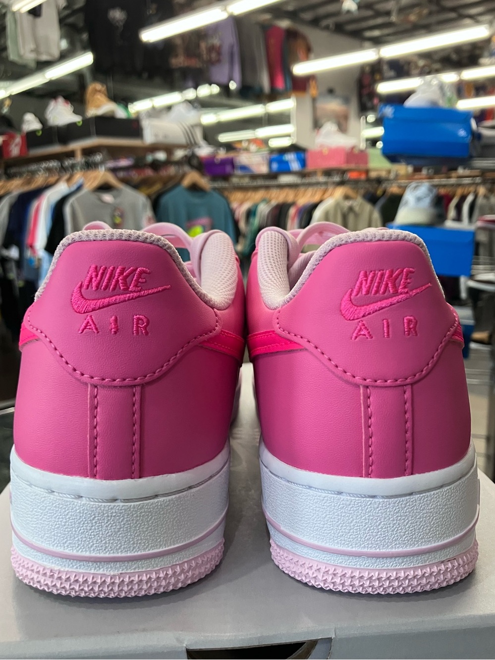 Women’s Nike Air Force 1 Low Pinksicle Pink Foam Size 8 - Picture 6 of 9